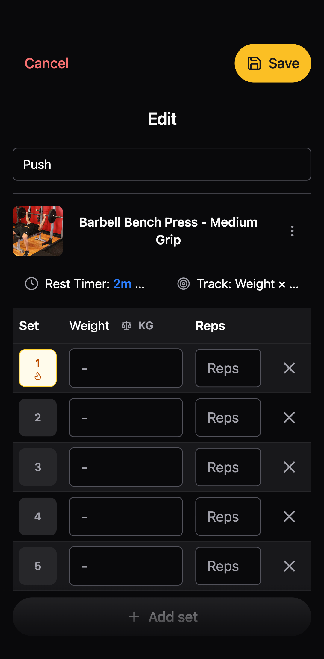 Build own programs with custom routines lists